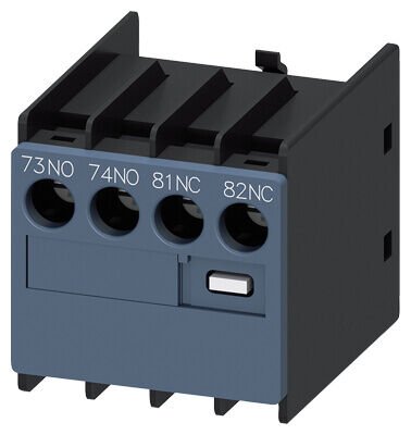 3RH2911-1FA22 BOY:S00 VE S0 2NO,2NC Yardımcı Kontak Bloğu