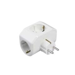 90303003 Yonca Plus Üçlü Priz Beyaz