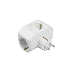 90303003 Yonca Plus Üçlü Priz Beyaz