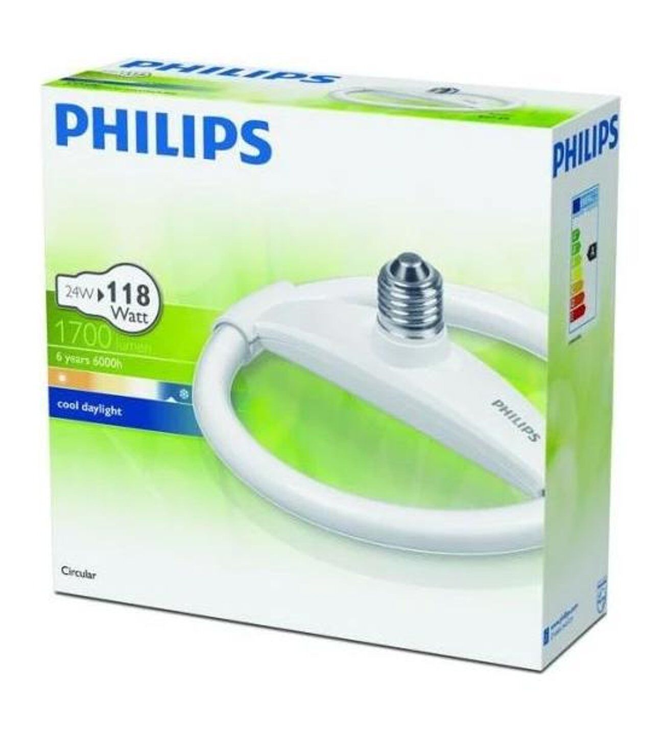 Circular 24W/827 E27 Duylu Simit Floresan Ampul