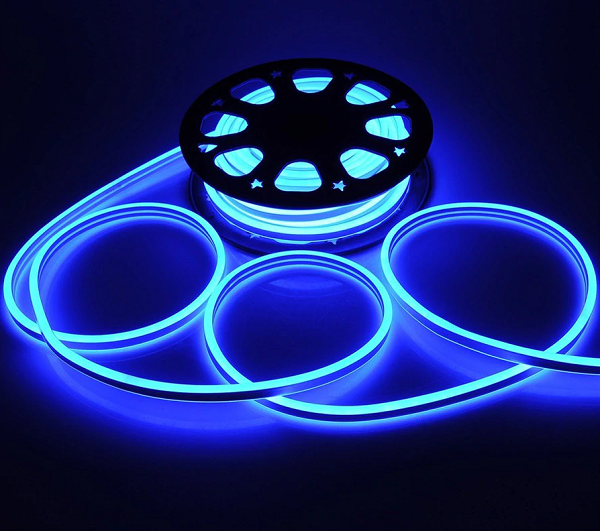 BL-NL-2005 NEON SERIT LED 220V IP65 8X16MM MAVİ