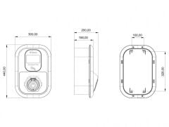 BEV-3012-1000 Model 3 Charger Pro 2 ( GSM Modüllü )