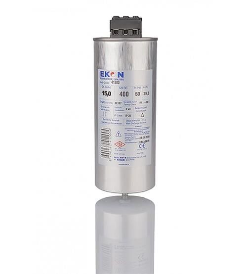 41150 SİLİNDİRİK KONDANSATÖR TRF.400V 15 KVAR