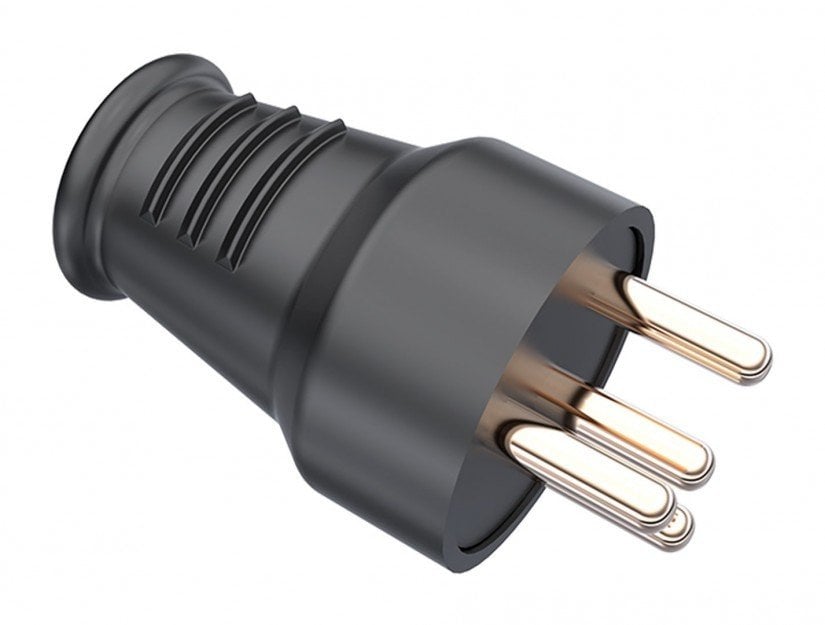 BYES 3x25A 380V Kauçuk Düz Fiş BY10-300