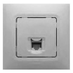 Legrand 767139 Salbei Beyaz RJ-45 Cat6 UTP Data prizi