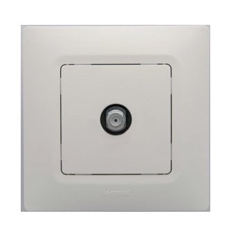 Legrand 767125 Salbei Beyaz TV Priz F Tipi