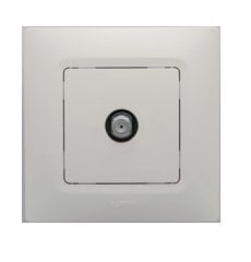 Legrand 767125 Salbei Beyaz TV Priz F Tipi