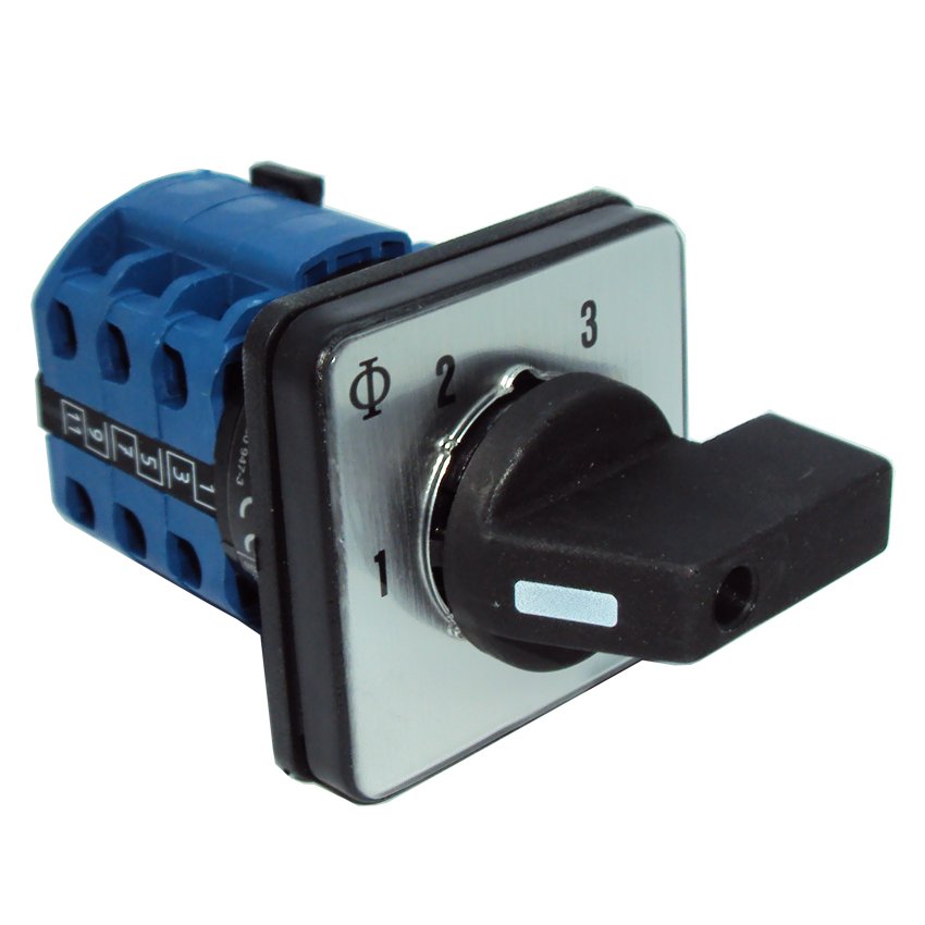 CA10 A250 2x20A 3 Kademeli (1-2-3) 48x48 Pako Şalter