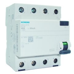 SIEMENS 80 Amper Trifaze Kaçak Akım Koruma Şalteri 400V 30mA 5SV4347-0