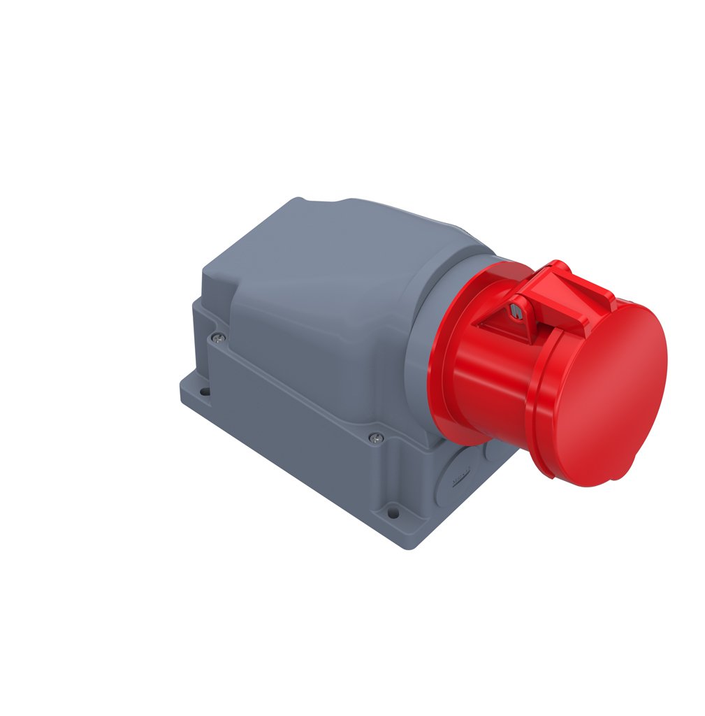 Bemis  4x16A 90 Derece Eğik Duvar Prizi BC1-1504-2535