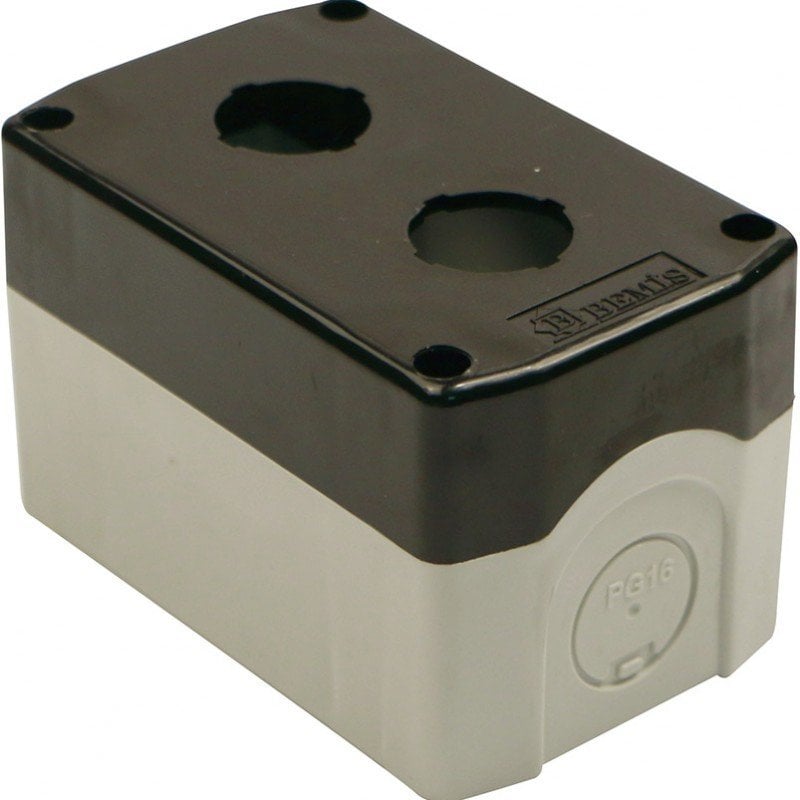 Bemis 2'li Plastik Buton Kutusu BT3-2000-0002