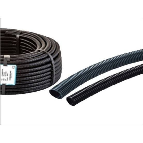 AGRA TPP-26S Polipropilen Spiral Boru Siyah (25 MT )