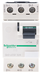 Schneider Electric GV2-L32 Motor Koruma Şalteri, 32 A, 3P, 3 kA, 690 V