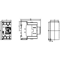 SIEMENS 3RT2046-1AP00 95 A Güç Kontaktörü
