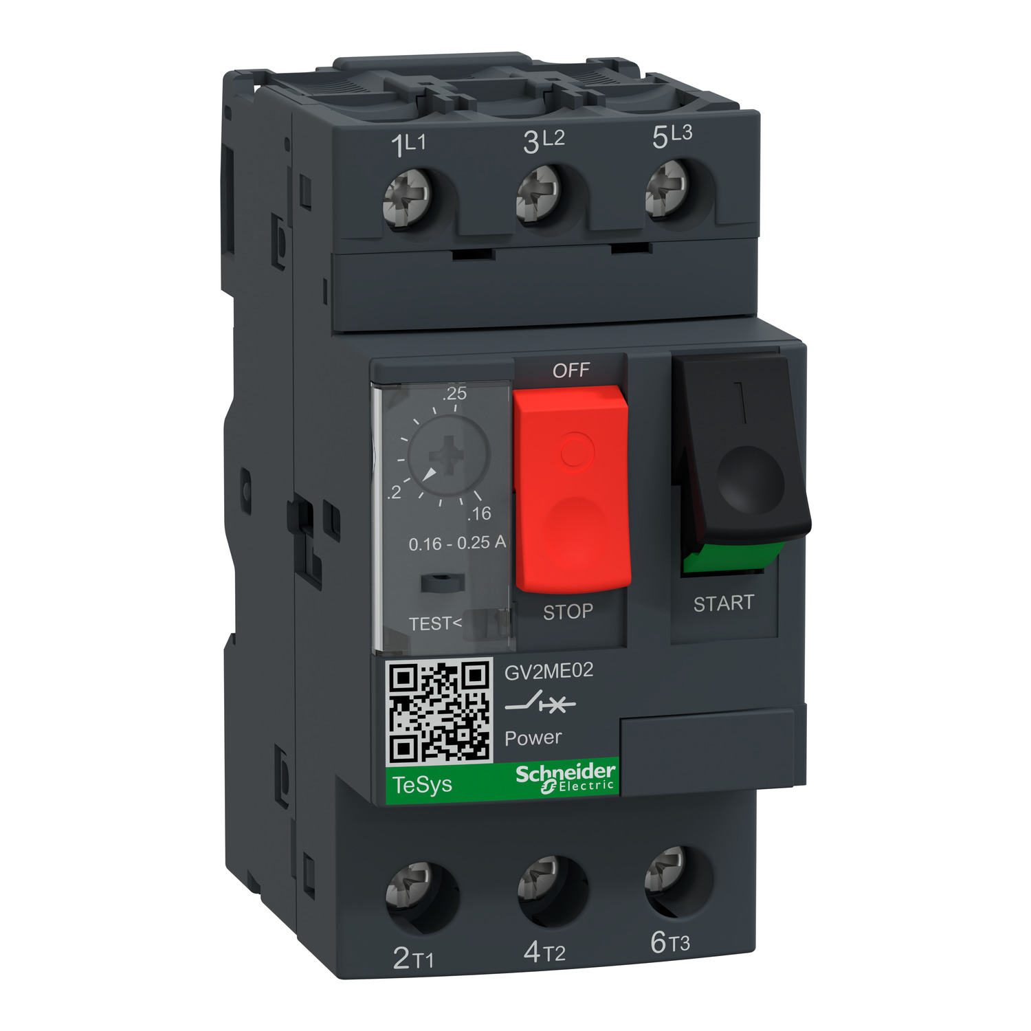 GV2ME02 0,16-0,25 A MOTOR KORUMA ŞALTERİ