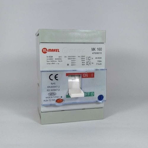 MAKEL 63A Trifaze Kompakt Şalter 47006010