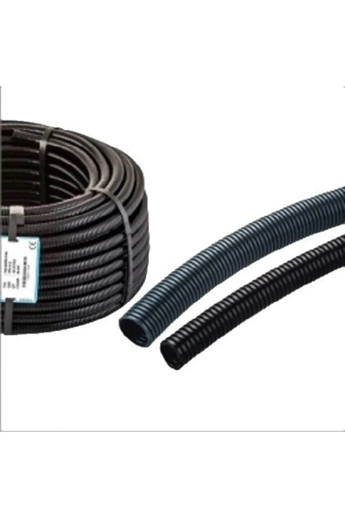 AGRA TPA-48S Polyamid Spiral Boru Siyah (25 MT )