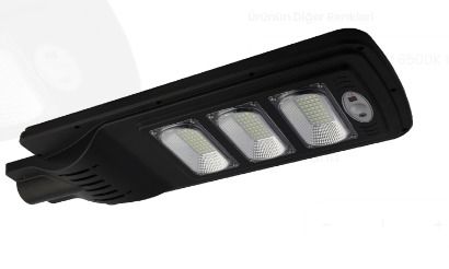 PELSAN 109432 ACCRA SOLAR 60W SEFFAF PC 6500K IP65 LED SOKAK ARMATÜRÜ