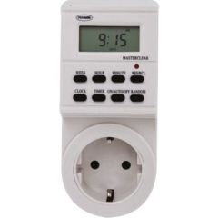 LIGTEX PRİZ TİPİ DİJİTAL 8 PROGRAM ZAMAN SAATİ