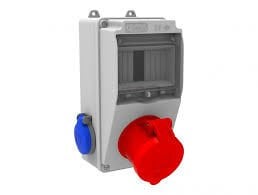 BEMİS BD1-2134-2020 5/32A. 380V. 1 AD. ÖN 1/16A. 220V. 2 AD. YAN KOMBİNASYON