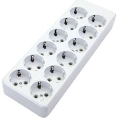 DE-PA GRUP PRİZ 12'Lİ KLEMENSLİ TOPRAKLI