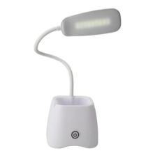 AV-7220 USB ŞARJLI BEYAZ KALEMLİK MASA LAMBASI