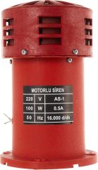 AS.2 MOTORLU SİREN (PLS.GÖV.)220V,100W 026 111 010002