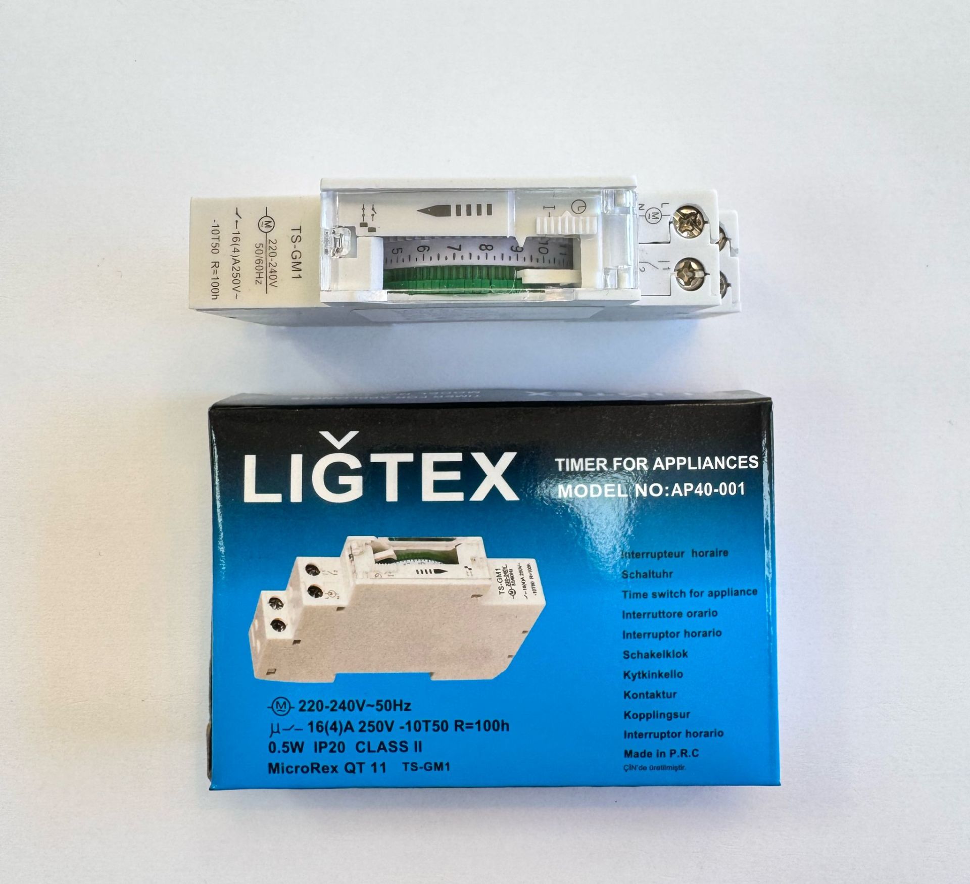 LIGTEX W OTOMAT TİPİ ZAMAN SAATİ 16A 250V