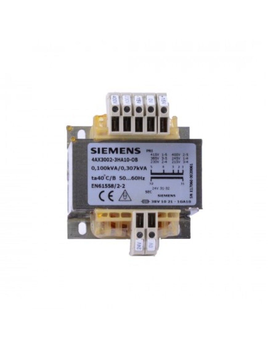 4AX3002-3HA50-0B KUMANDA VE EMNİYET İZOLASYON TRAFOLARI, 230-400V/24V, 50-60HZ, 50 VA